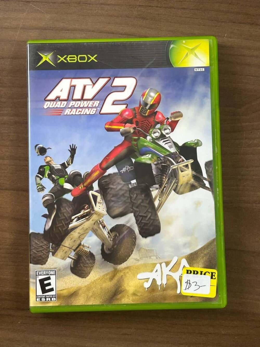 ATV Quad Power Racing 2 Original Microsoft Xbox NTSC Game with Case & Manual